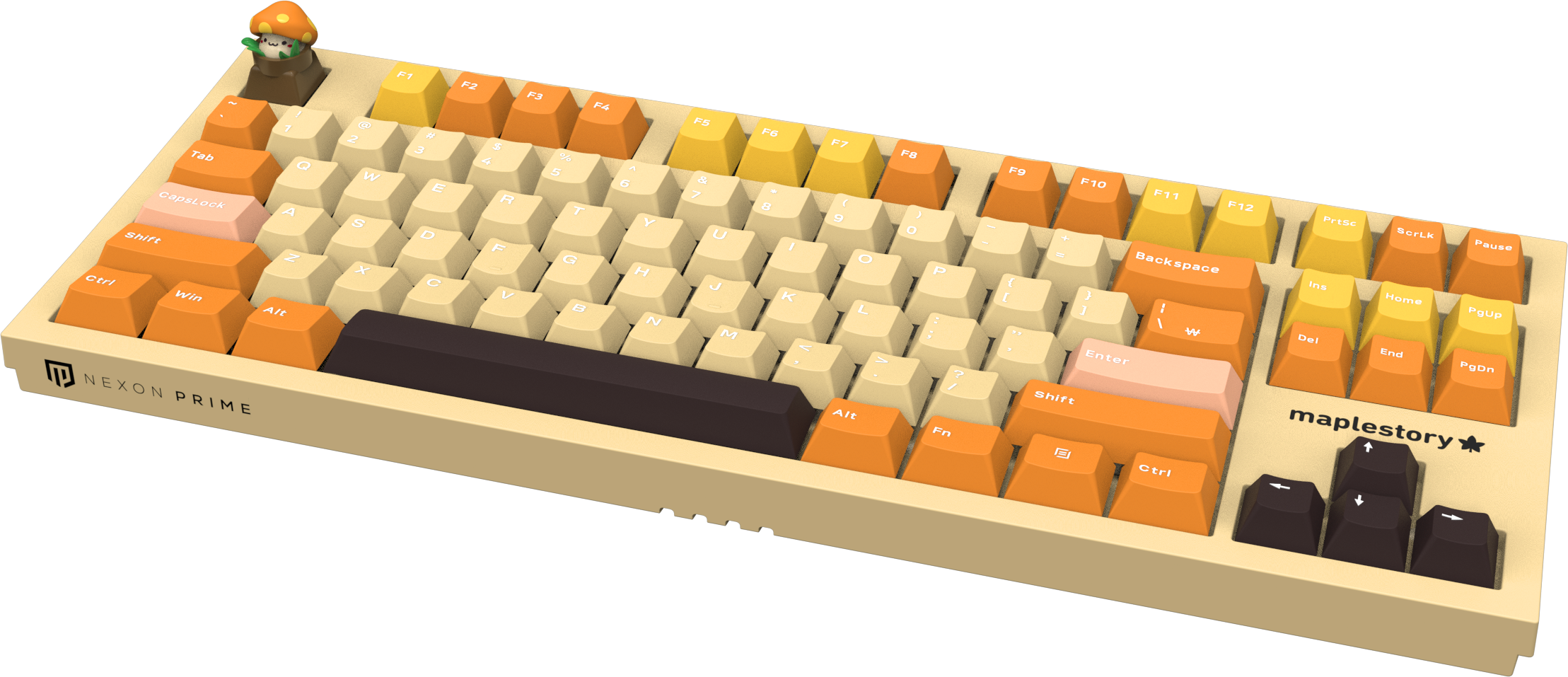 Nexon PRIME · MapleStory gaming keyboard